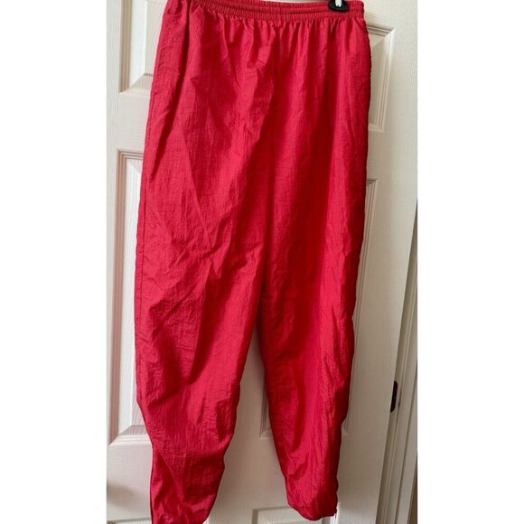 Vintage BIKE Nylon Track Pants Mens 80s 90s Lined Track Pants Windbreaker Large - Picture 6 of 6